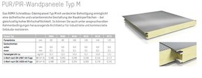 Wandpaneele Typ M von SBS Bausysteme GmbH Kühlhaus- und Hallenbau